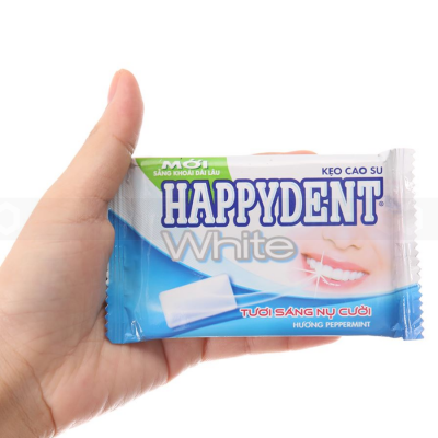Wholesale Happydent WHITE Gum Peppermint 11.2g x 15 Blisters x 20 Boxes