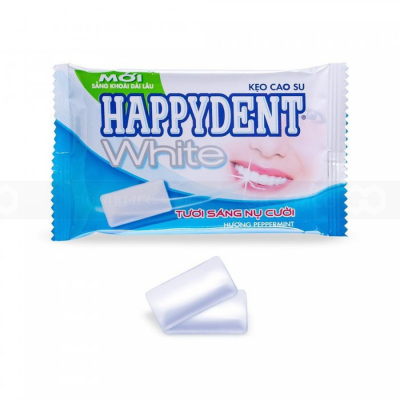 Wholesale Happydent WHITE Gum Peppermint 11.2g x 15 Blisters x 20 Boxes