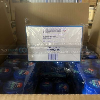 Wholesale Mentos Fresh Action Gum 56g x 6 Jars x 12 Boxes