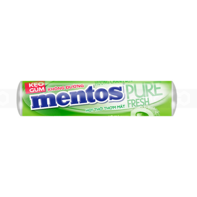 Wholesale Mentos Pure Fresh Lime Mint 252g (16 Rolls x 15.75g) x 12 Blocks