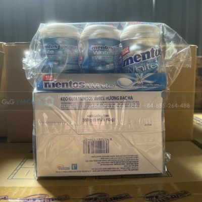 Wholesale Mentos White Mint Gum 60g