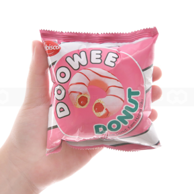 Wholesale Doowee Donut Strawberry Cake 290g (10 x 29g) x 10 boxes