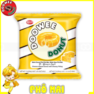 Wholesale Doowee Donut Cheese Cake with Cream Cheese 290g (10 x 29g) x 10 boxes