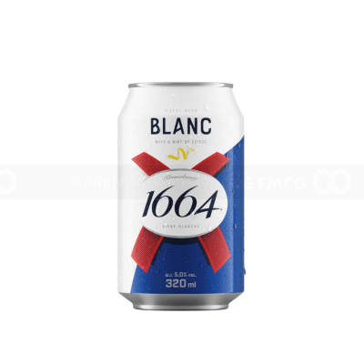 1664 Blanc Beer 5% ABV 330ml X 24 Cans