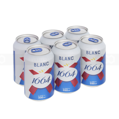 1664 Blanc Beer 5% ABV 330ml X 24 Cans
