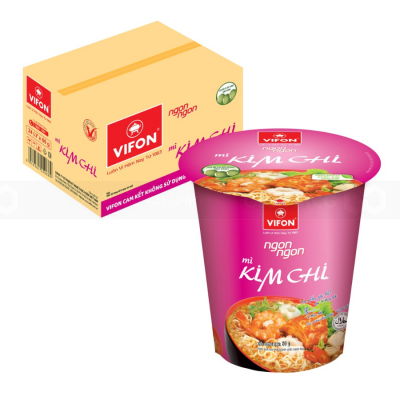 Wholesale Vifon Ngon Ngon Kimchi 60g x 24 Cups
