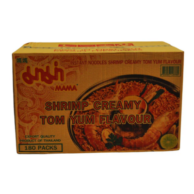 MaMa Instant Noodles Shrimp Creamy Tom Yum Flavour 55g x 30 Bags x 6 Boxes