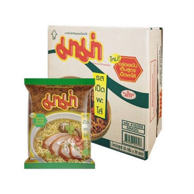 MaMa Instant Noodles Pa-Lo Duck Flavour 55g x 30 Bags x 6 Boxes