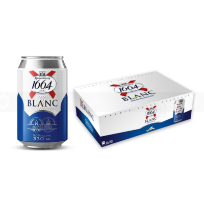 1664 Blanc Beer 5% ABV 330ml X 24 Cans