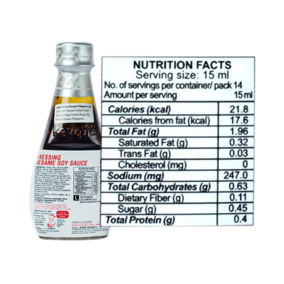 Kewpie Dressing Sesame Soy Sauce 210ml x 12 Bottles