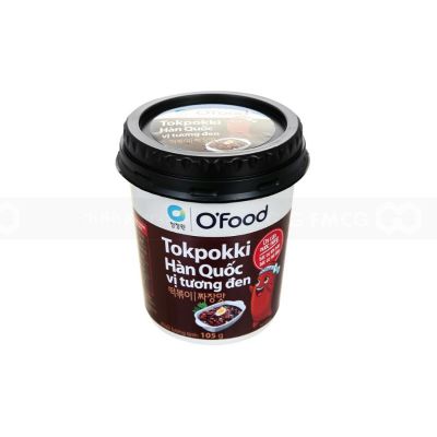 O'Food Korean Tokpokki Black Soy Sauce Flavor 105g