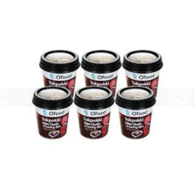 O'Food Korean Tokpokki Black Soy Sauce Flavor 105g