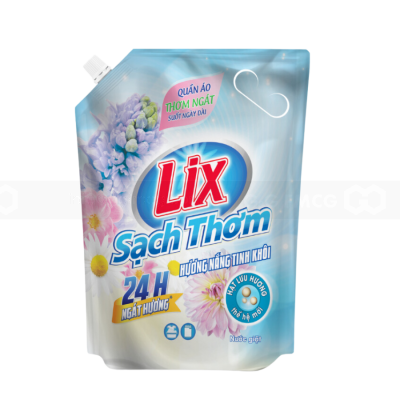 Lix Laundry Detergent with Pure sunshine Fragrance 2.6kg x 4 Bags