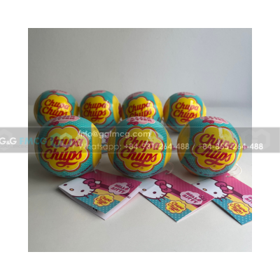 Wholesale Chupa Chups Surprise Hello Kitty Lollipops Strawberry 12g x 16 Pack x 6 Boxes