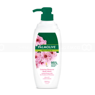 Wholesale Palmolive Milk & Cherry Blossom Body Wash 500ml x 12 Bottles