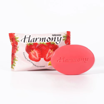 Harmony Natural Fruity Soap with Strawberry Extract 75g x 72 Bars