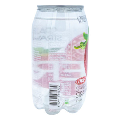 OKF Strawberry Flavored Sparkling Soft Drink 350ml x 24 Cans