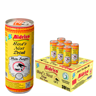Bidrico Bird's Nest Drink With White Fungus 240ml x 30 cans