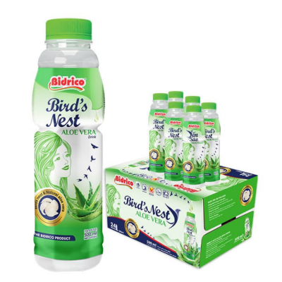 Bidrico Bird's Nest Aloe Vera Drink 500ml x 24 Bottles