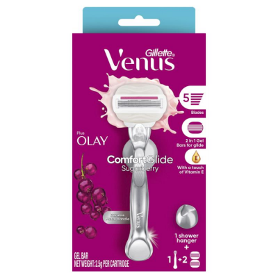 Gillette Venus Olay Sugarberry Razor Refills 4 TC 4 Pcs x 6 Bags x 8 Boxs