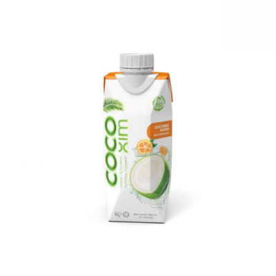 Cocoxim Coconut Water With Citrus 330ml x 12 Bottles