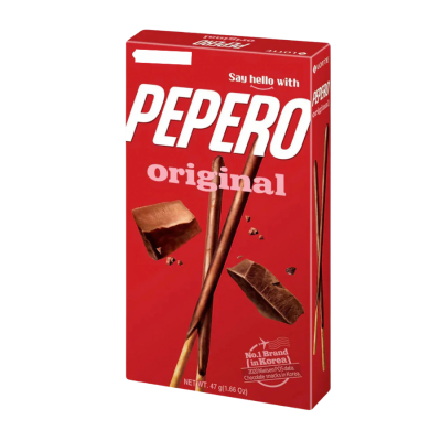 Lotte Pepero Chocolate 47g x 40 Boxes