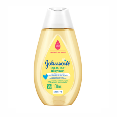 Wholesale Johnson's Baby Top to Toe Wash 100ml x 48 Bottles