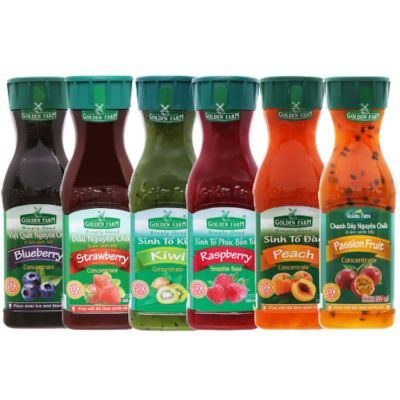 Golden Farm Peach Smoothie 1L