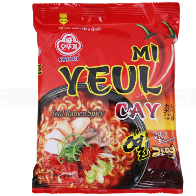 Ottogi Yeul Ramen Spicy 120g x 20 Bag (Halal)