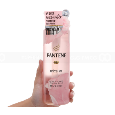 Wholesale Pantene Micellar Detox & Moisturize Rose Water Extract Light 530ml x 12 Bottles