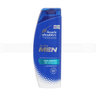 Head & Shoulder Ultra Men Hair Cool Menthol 315ml x 12 Bottles