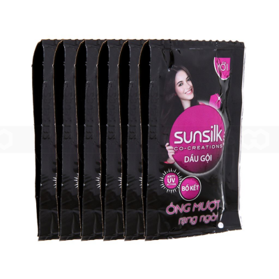 Wholesale Sunsilk Black Shine 6g x 12 x 60 Sheets