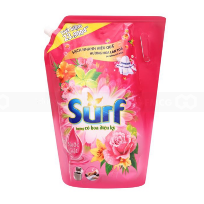 Wholesale Surf Flowers Grass Detergent Liquid 3.5kg x 4 Bags