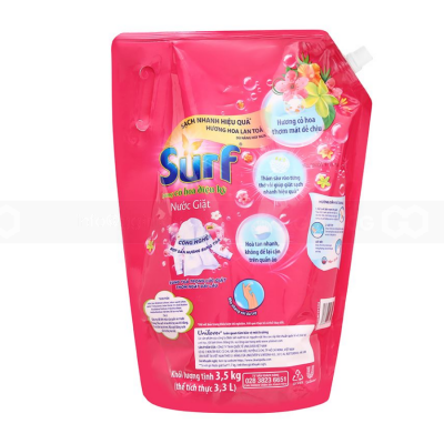 Wholesale Surf Flowers Grass Detergent Liquid 3.5kg x 4 Bags
