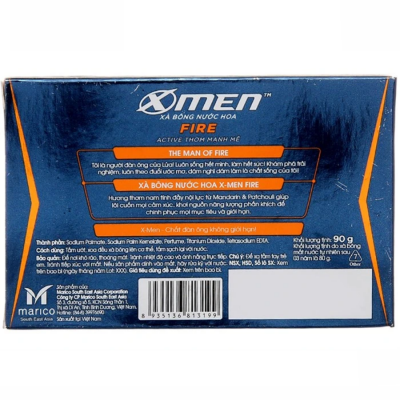 X-Men Soap Fire 90g x 80 Boxes