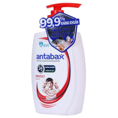Antabax Antibacterial Hand Soap Protect 500ml x 12 Botle