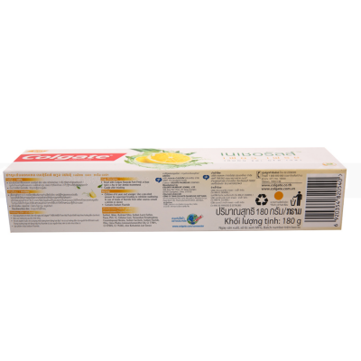 Wholesale Colgate Natural Lemon & Aloe 180g x 48 Tubes