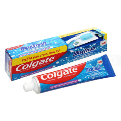 Wholesale Colgate Maxfresh Peppermint + Free Toothbrush 225g x 36 Tubes