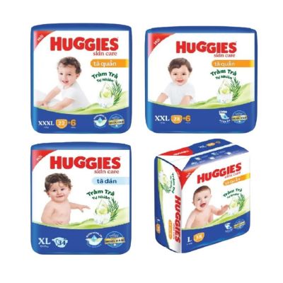 Wholesale Huggies Skin Care Dry Pant XL32 x 4 Bags