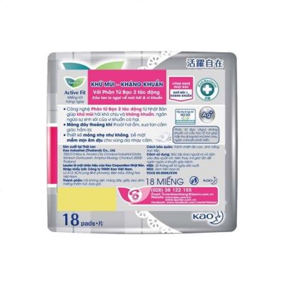 Wholesales Lauríer Active Fit Sanitary Ag Silver Deo Care Pads 18 Piece x 24 Packs