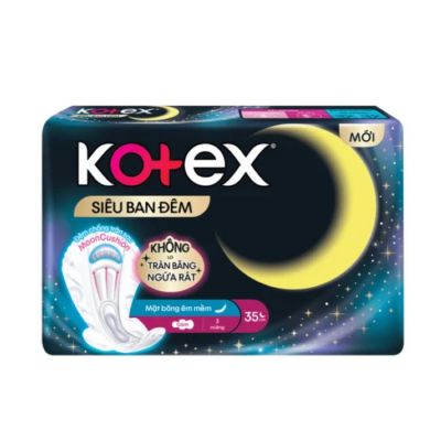 Wholesale Kotex Super Night 35cm Back Pad 3 Pieces x 48 Packs
