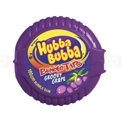 Hubba Bubba Mega Lang Snappy Grape 56g x 12 Pcs x 12 Boxes