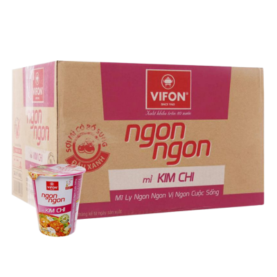 Vifon Ngon Ngon Kimchi 60g x 24 Cups