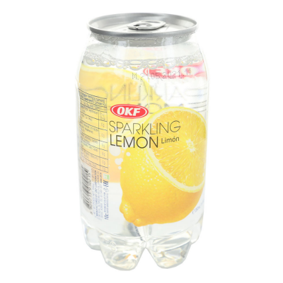 OKF Sparkling Lemon Flavored Soft Drink 350ml x 24 Cans