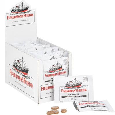 Fisherman's Friend Sugarfree Candy Menthol & Eucalyptus 22g x 24 Packs x 12 Boxes