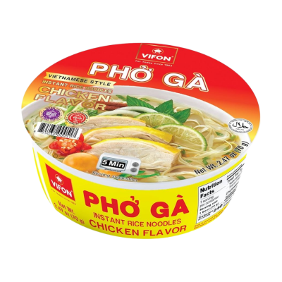 Vifon PHO Instant Rice Noodle With Chicken 70g x 30 bags
