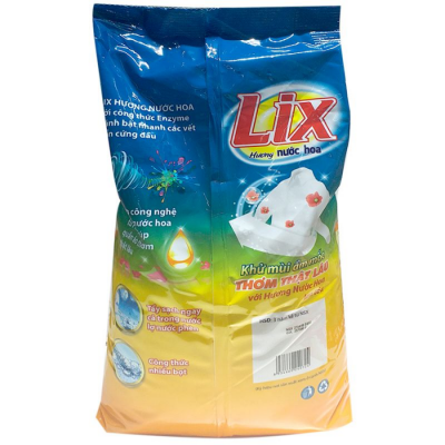 Lix Extra Detergent Strong Perfume Scent 800g x 12 Bags