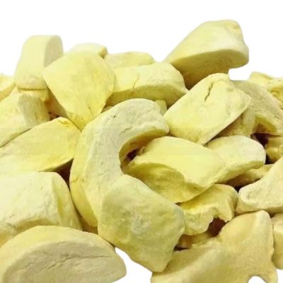 Freeze-drying durian for snack Supplier Durian dried Origin Vietnam 1kg/ bag