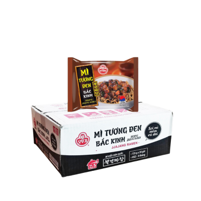 Otoki Beijing Jjajang Ramen 675g  (135g x 5 Bags) x 8 Blocks