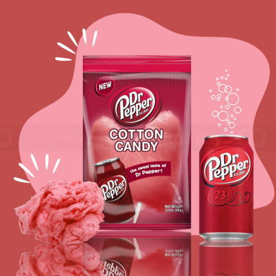 Dr. Pepper Cotton Candy 1.5oz x 12 pcs